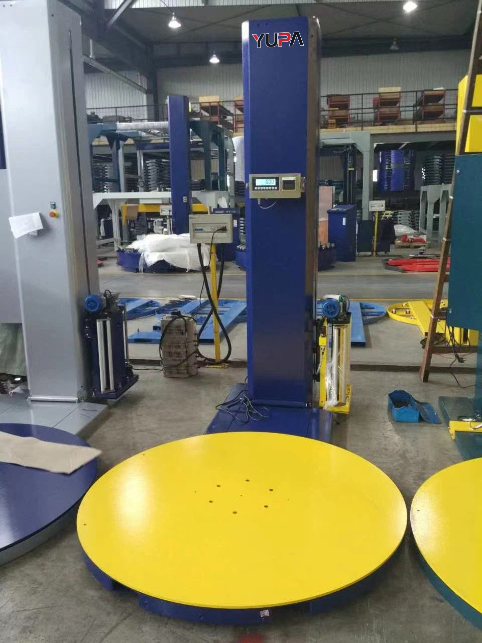 Máy quấn màng Pallet bàn xoay tự động