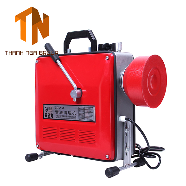 máy thông cống lò xo gq150