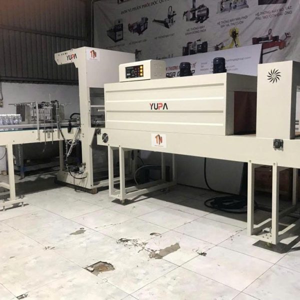 Máy co màng lốc chai