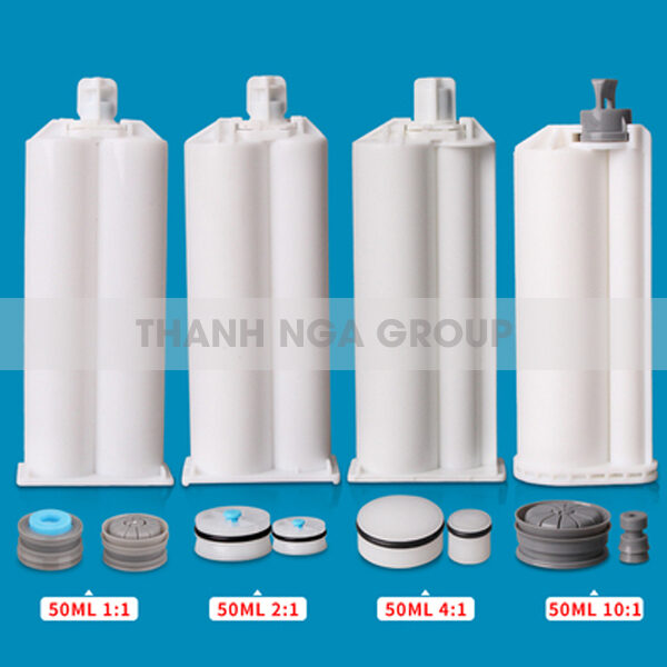 Ống cao su chứa keo 2 thành phần AB 50ml