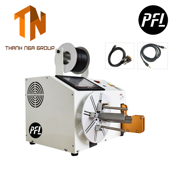 Máy quấn và buộc cáp bán tự động với màn hình cảm ứng HD PFL-001Z