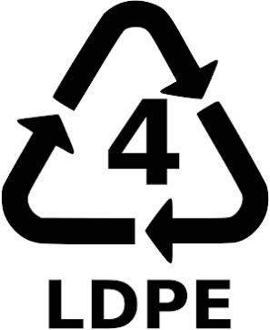 Ký hiệu nhựa LDPE tái chế