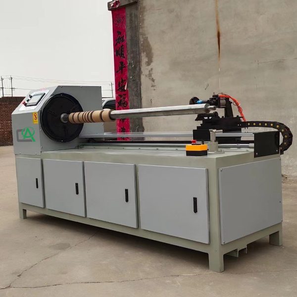 Máy cắt ống giấy 1 dao bán tự động XT 1000