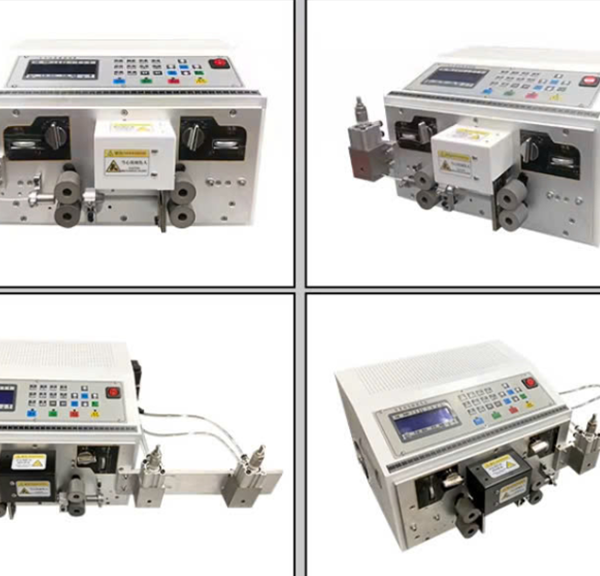 Máy cắt tuốt dây dẹt tự động
