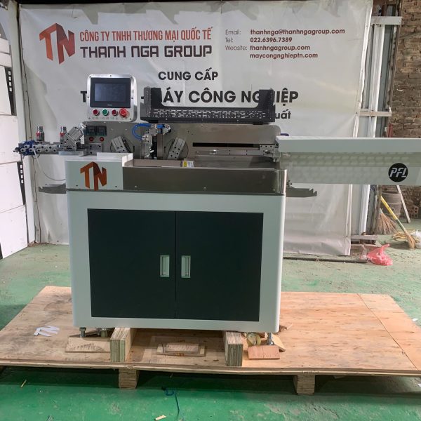 Alternative view of MÁY CẮT TUỐT NHÚNG THIẾC DÂY ĐÔI TỰ ĐỘNG MODEL PFL- ST03Z