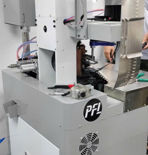 Alternative view of MÁY DẬP ĐẦU COS LIÊN HOÀN DÂY NHIỀU LÕI MODEL PFL- 238
