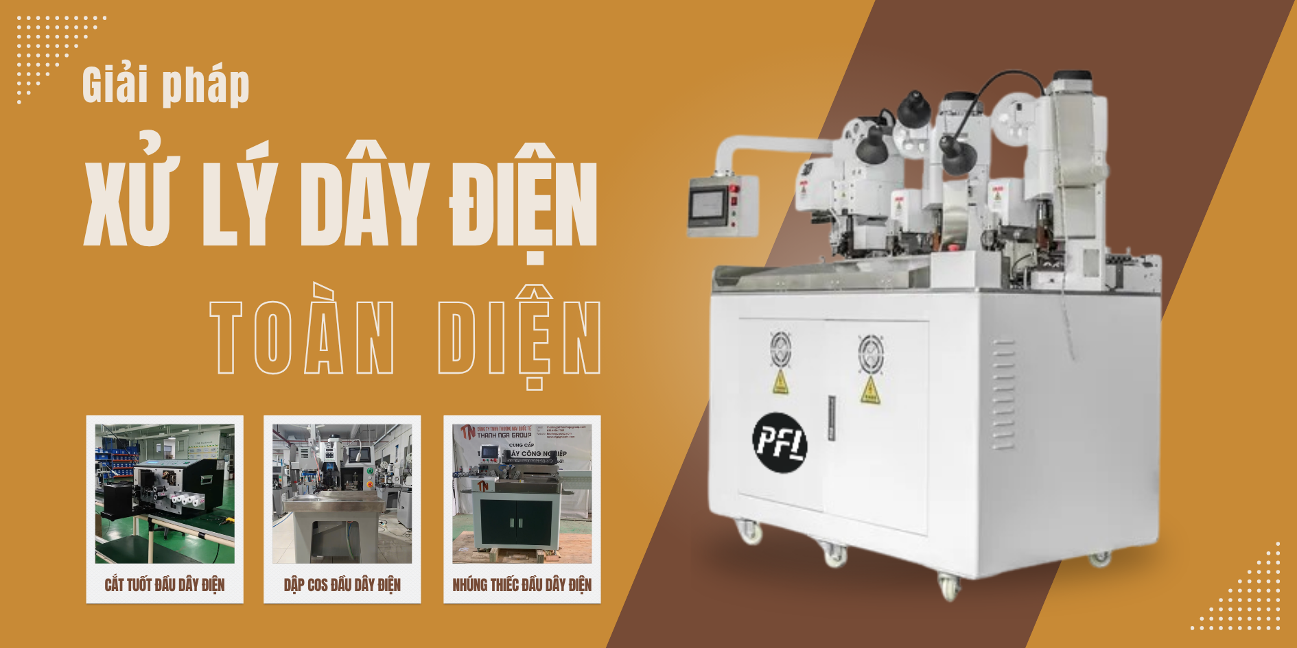 Banner giải pháp xử lý dây điện