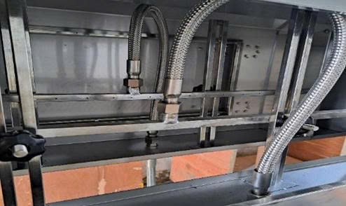 Thanh dẫn hướng Máy co màng hơi nước trái dừa