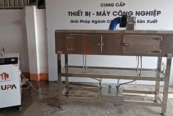Máy co màng hơi nước trái dừa
