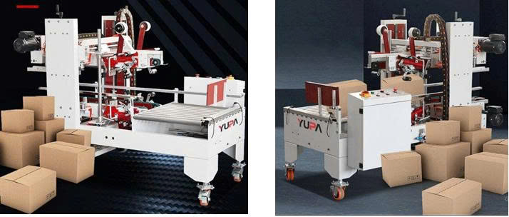 Máy dán băng keo thùng carton 4 cạnh