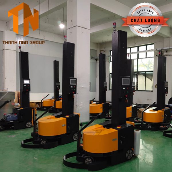 Robot quấn màng pallet