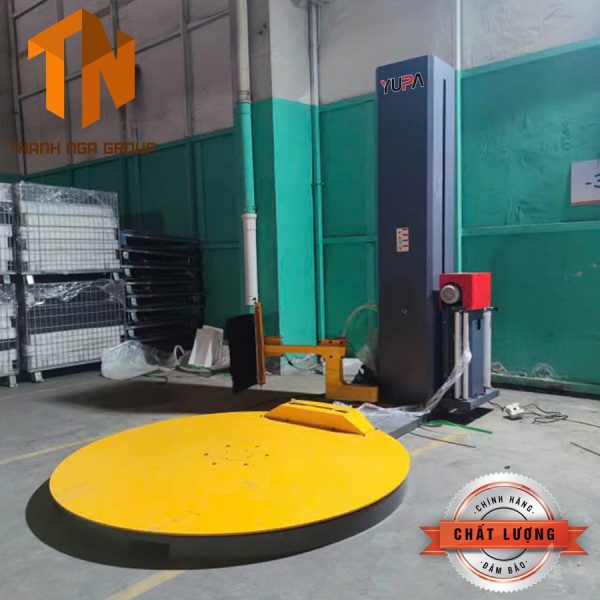 Máy quấn màng Pallet bàn xoay tự động YUPA