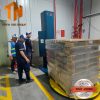 Máy quấn màng Pallet bàn xoay